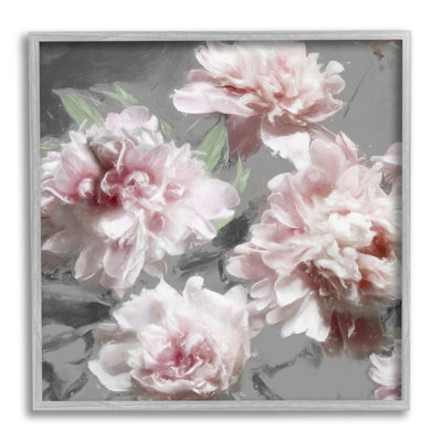 Art de la giclée rose avec œillet par Shawna Sullivan