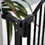 Free Standing Pet Gate With Door