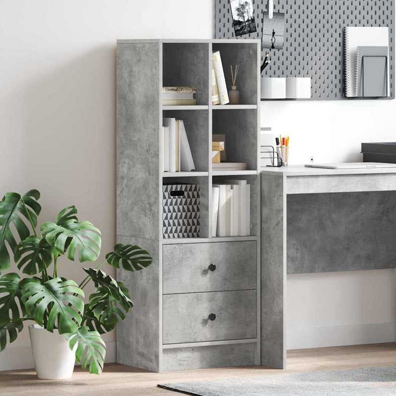 45.5cm Sideboard, Concrete Grey