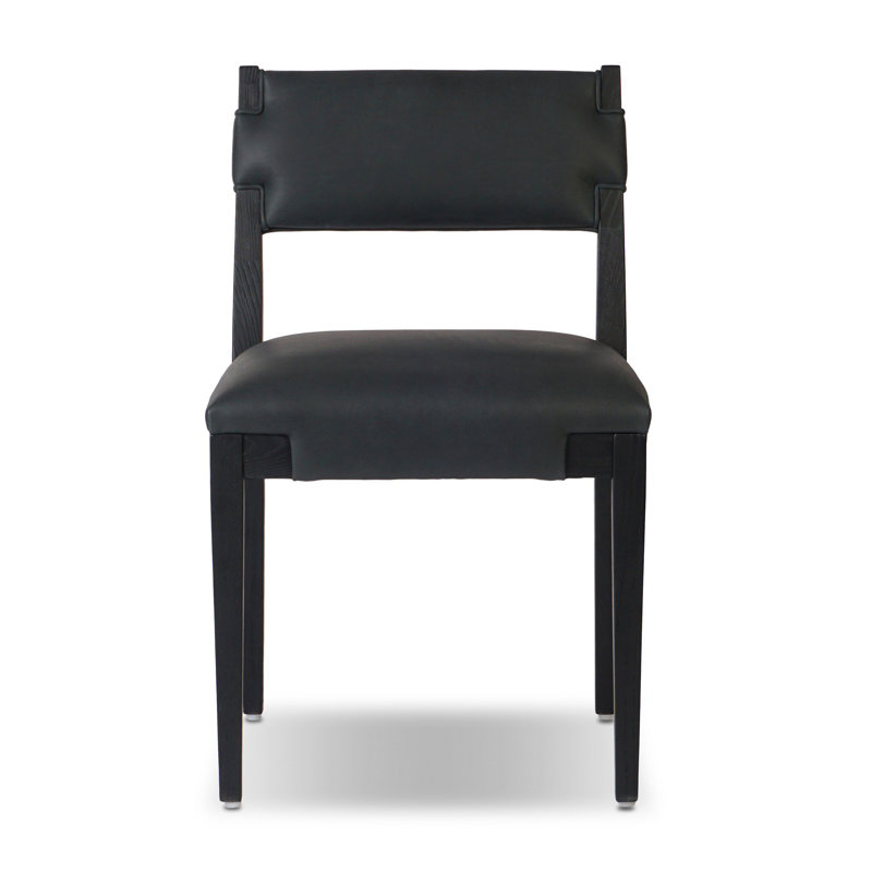 Tamari Dining Chair-Sonoma Chestnut, Brickhouse Black/Black Ash