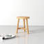 Frederik Solid Wood Accent Stool