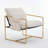 Upholstered Metal Frame Armchair set of 2-759787475-759787473