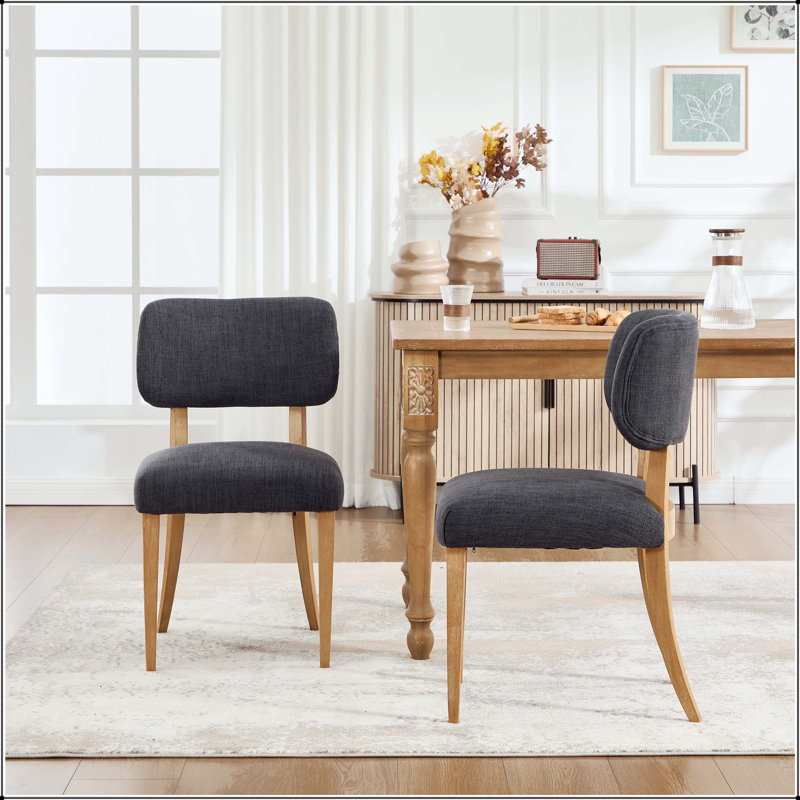 Chaise de salle à manger rembourrée Modern