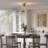 Semi Flush Mount Ceiling Light with Glass Shade-2082343581