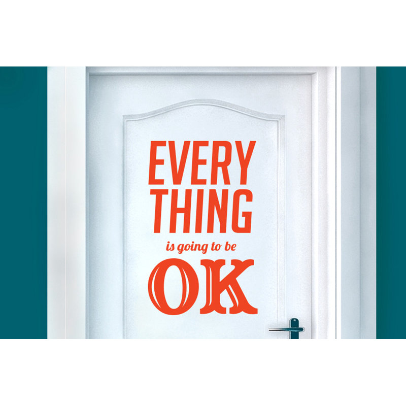 Wall Decal, Orange