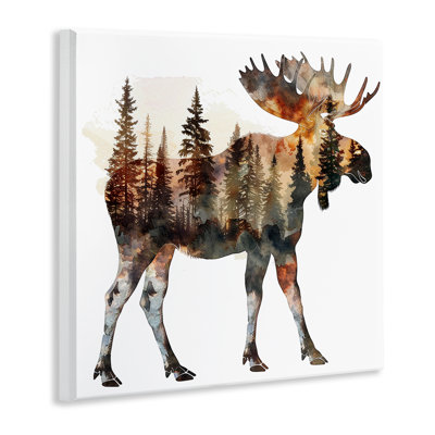  "Moose Forest", art mural par LSR Design Studio