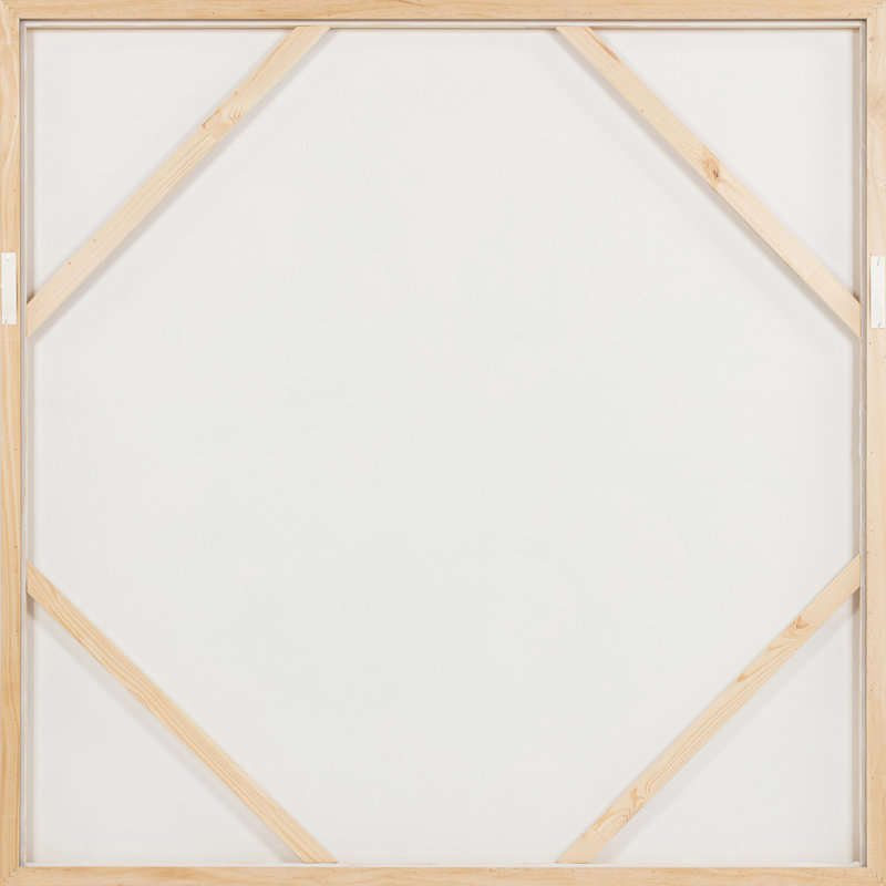 Notion Framed Painting Brown, White/Blue