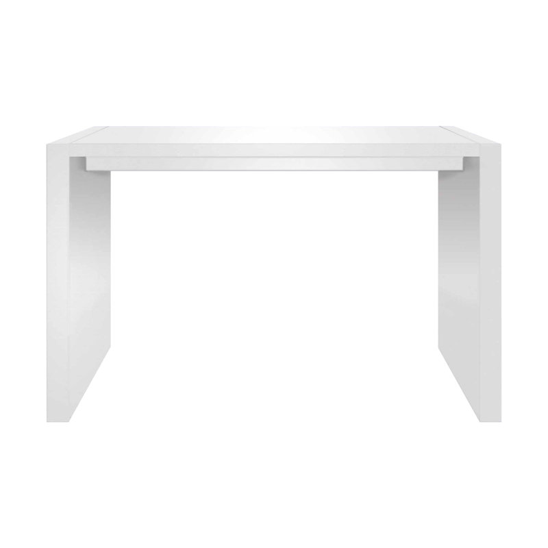 Table de salle à manger à hauteur de bar de 40 po Aminia, Blanc