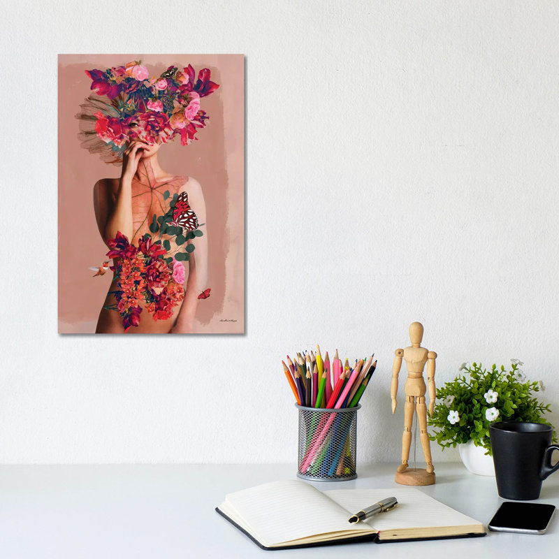Mitchell by Ana Paula Hoppe - Wrapped Canvas Painting, 30.48cm H x 20.32cm W x 1.91cm D