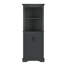 Grande armoire d'angle avec portes