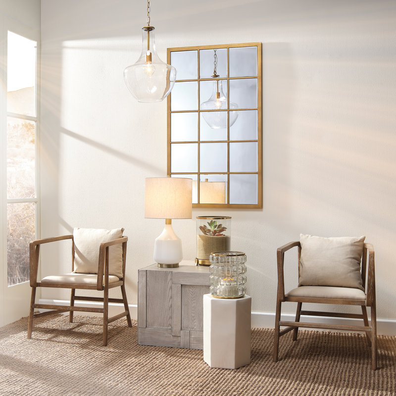 Porto End Table, White