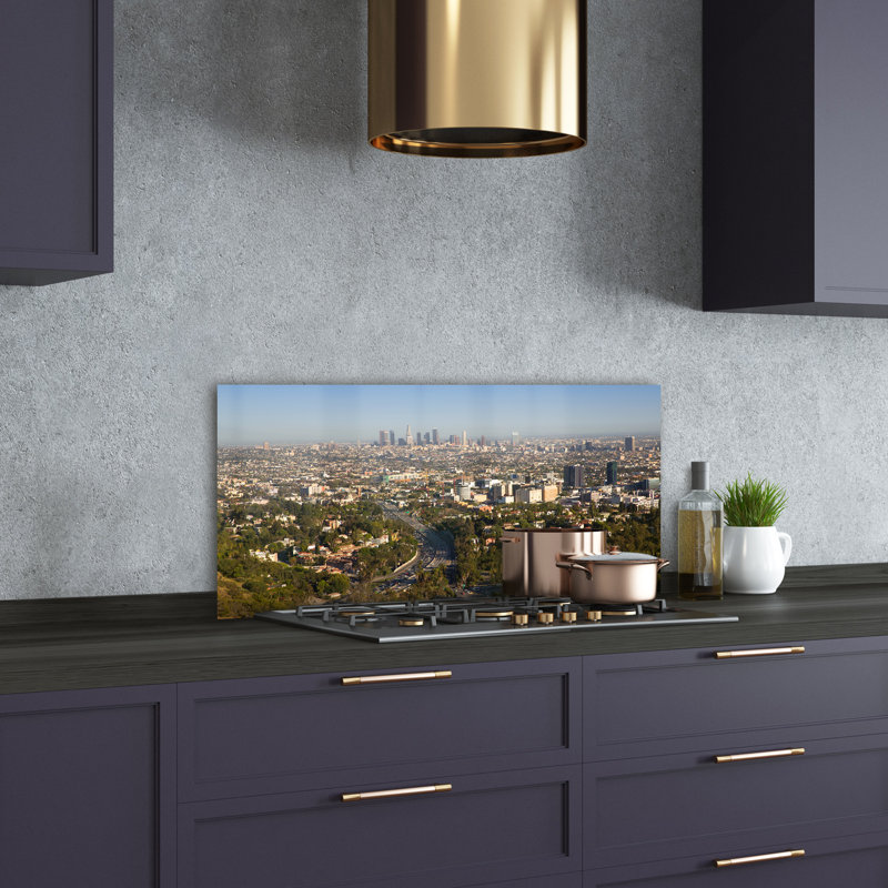 Lunabella 50cm W x 100cm L Glass Peel and Stick Panel