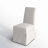 19.3'' H Fabric Upholstered Pine Parsons Chair-1202703061