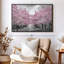 Impression sur toile Charmant Cherry Blossom Alley-1827937058