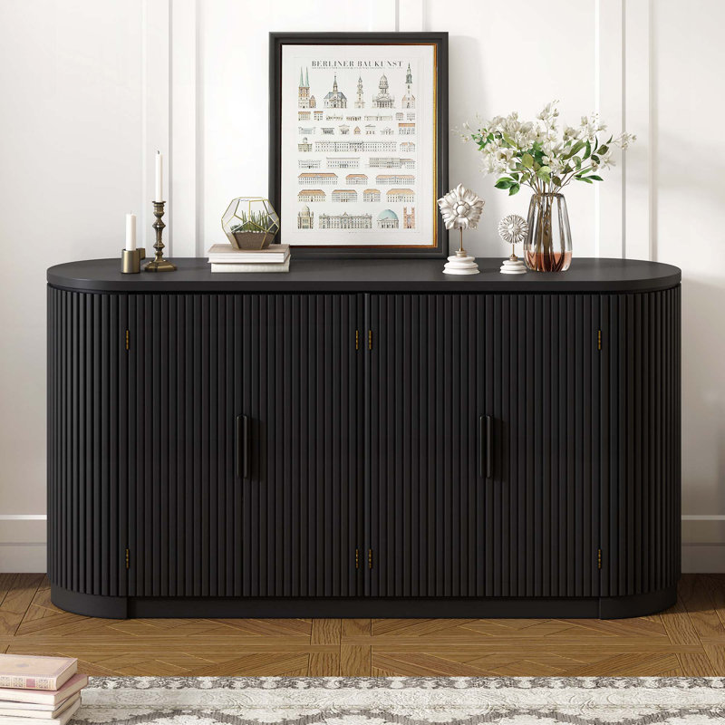 Console de rangement, Noir