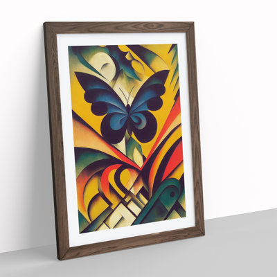 Curious Butterfly - Single Picture Frame Print