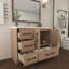 Meuble-lavabo simple 41,7 po avec plateau Victoria-98195200