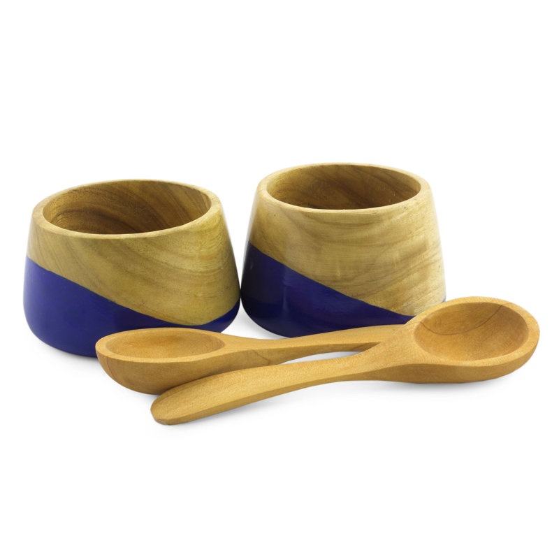 Union Rustic Trosky Wood Serving Bowl