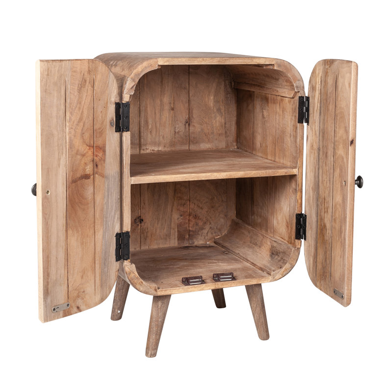 Solid Wood Accent Cabinet