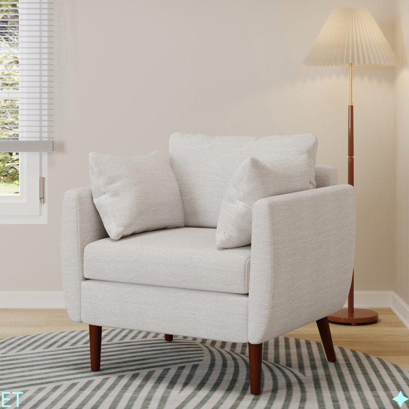 CLUB CHAIR, chaise en tissu