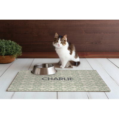Pia kitty Personalized Pet Placemat, Pia Doggy Personalized Pet Placemat