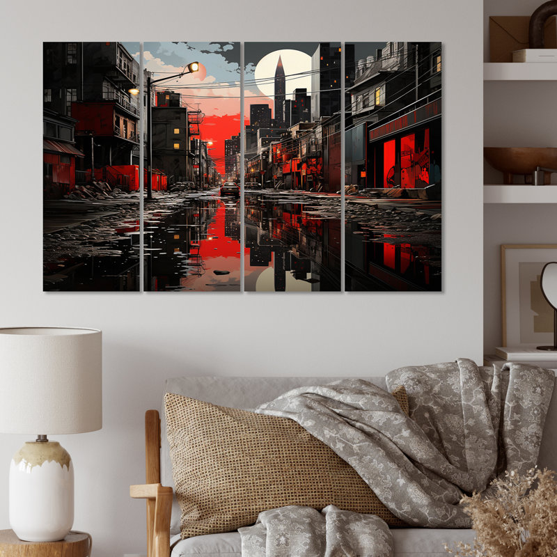 Traditional Cities & Countries Wall Decor on Metal