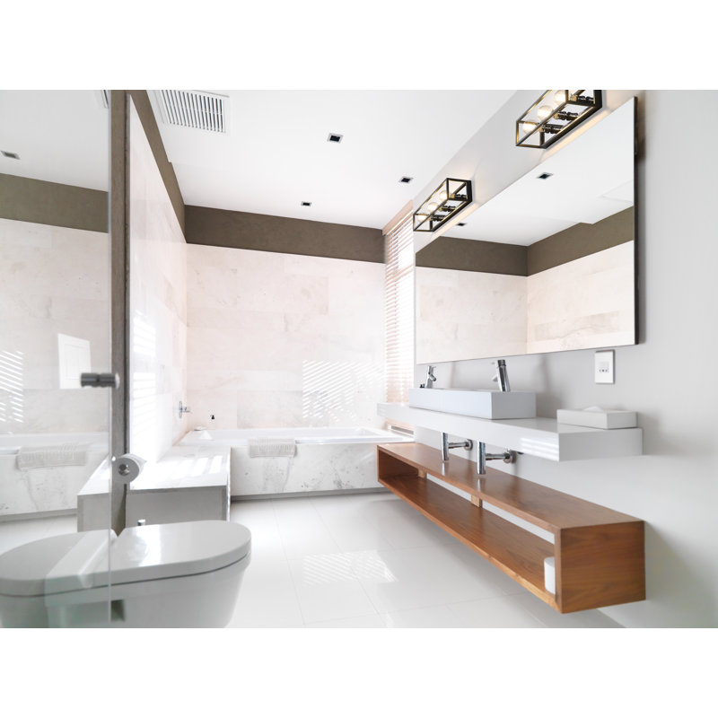 Drumleckney 3 - Light Dimmable Vanity Light, Chrome
