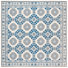 Blue/Ivory