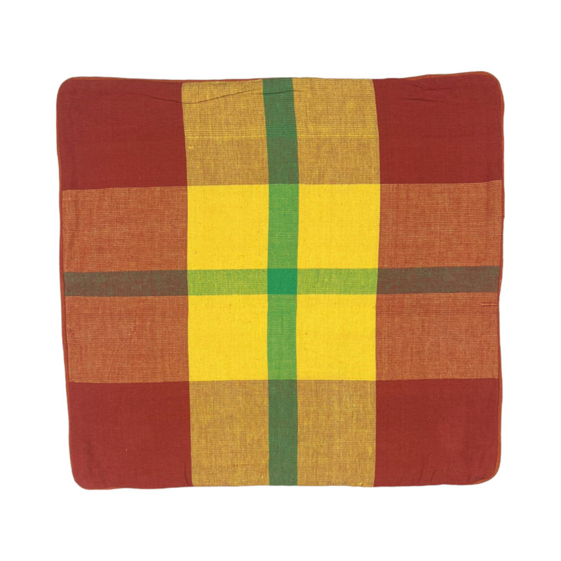Crowne Plaid Square Throw Cushion
