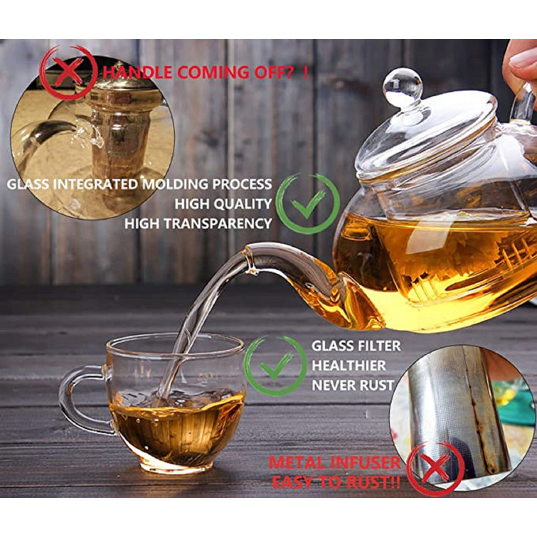 Glass Tea Kettle/Teapot - Imperial Tea Court