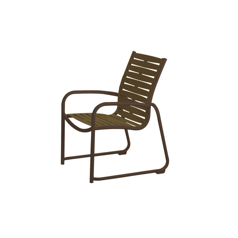 Chaise de patio empilable Millennia EZ SPAN ™, Greco, Bronze vieilli