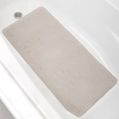 Elle Decor Oval Bubble Bath Mat in Agate Print & Reviews