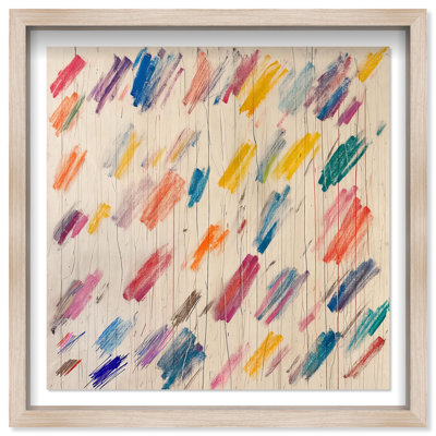 Oliver Gal Hidden Colors Abstract - Luxury Shadowbox Framed Wall Art