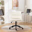 Fauteuil large - réglable en hauteur et pivotant sur 360 °, gris pour bureau-132960782