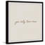 You Only Live Once - Single Picture Frame Print-386848512