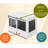 Tucker Murphy® ECOFLEX® Barn Door Dog Crate End Table-379944261-379944262