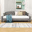 Haval Tufted Upholstered Daybed With Arms-2097032651