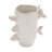 Stoneware Vase with 3D Fish and Reactive Glaze