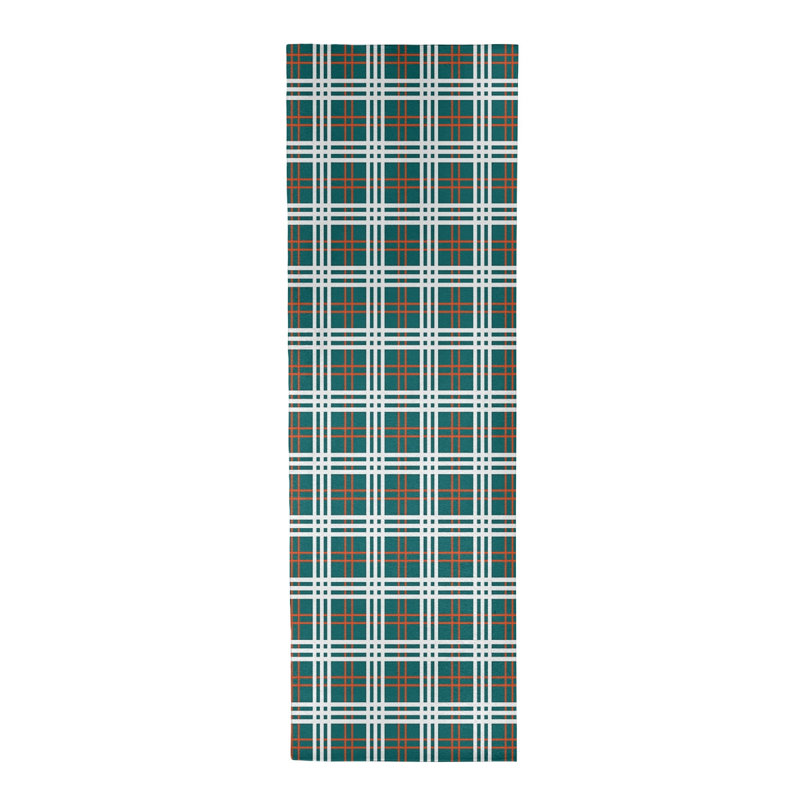 Plaid Indoor Rug, Runner 2'6" x 8'