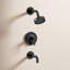 Purist® Rite-Temp Pressure-Balancing Bath and Shower Faucet Trim with Push-Button Diverter, 7-3/4" Spout and Lever Handle, Valve Not Included-88677361-125493945