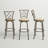 Basche Swivel Adjustable Height Bar Stool