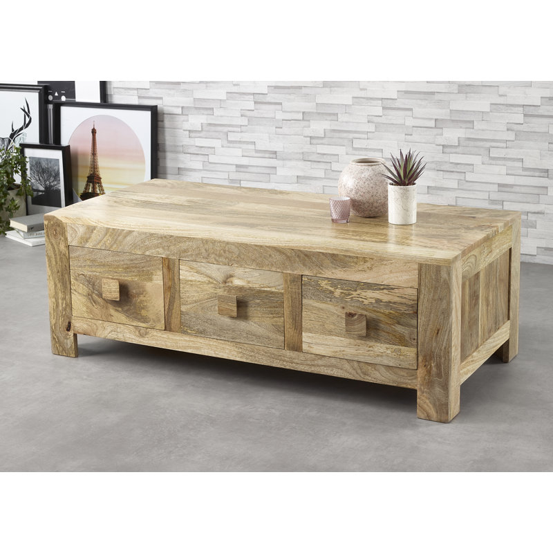 Tiberius Solid Wood Coffee Table