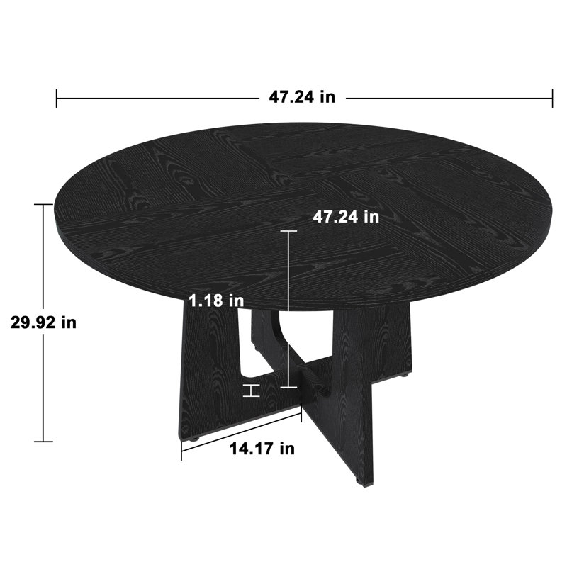 Table de salle à manger 47 po pour 47 personnes