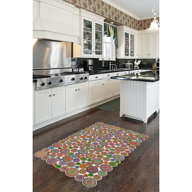 Premium Woven Carpet Area Rug, 5.9 x 9.2 ft, 100% Polyester, 650 g/m² | Antibacterial, Non-Slip Underside, 3D Digital Printing | Machine Washable, Soft Pile Height: 0.3 in | Perfect for Living Room & Bedroom Decor