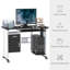 Bureau avec huche Jayke