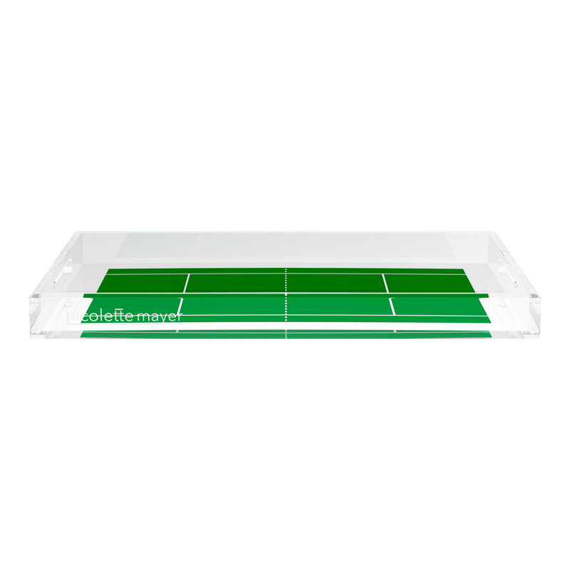 Decorative Tray, 2" H x 22.5" W x 14.5" D