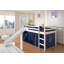 Lit simple mezzanine simple avec glissoire Tent-1913900102-1913900101