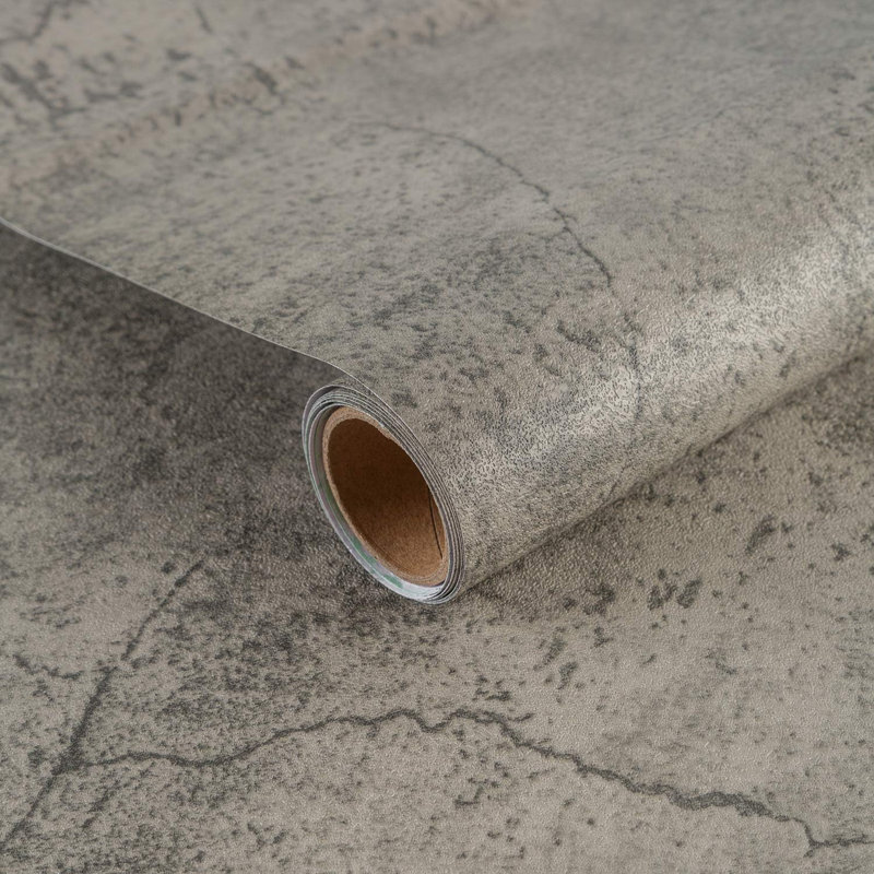Autocollants muraux en béton auto-adhésif en vinyle