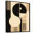 Black Floater Framed
