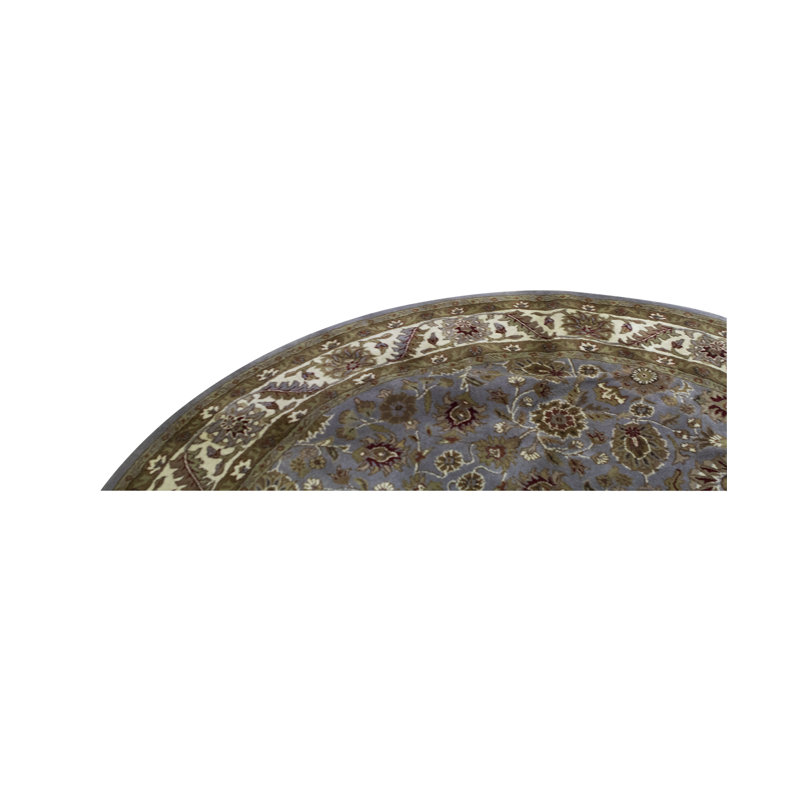 Hand-Knotted High-Quality Blue Area Rug